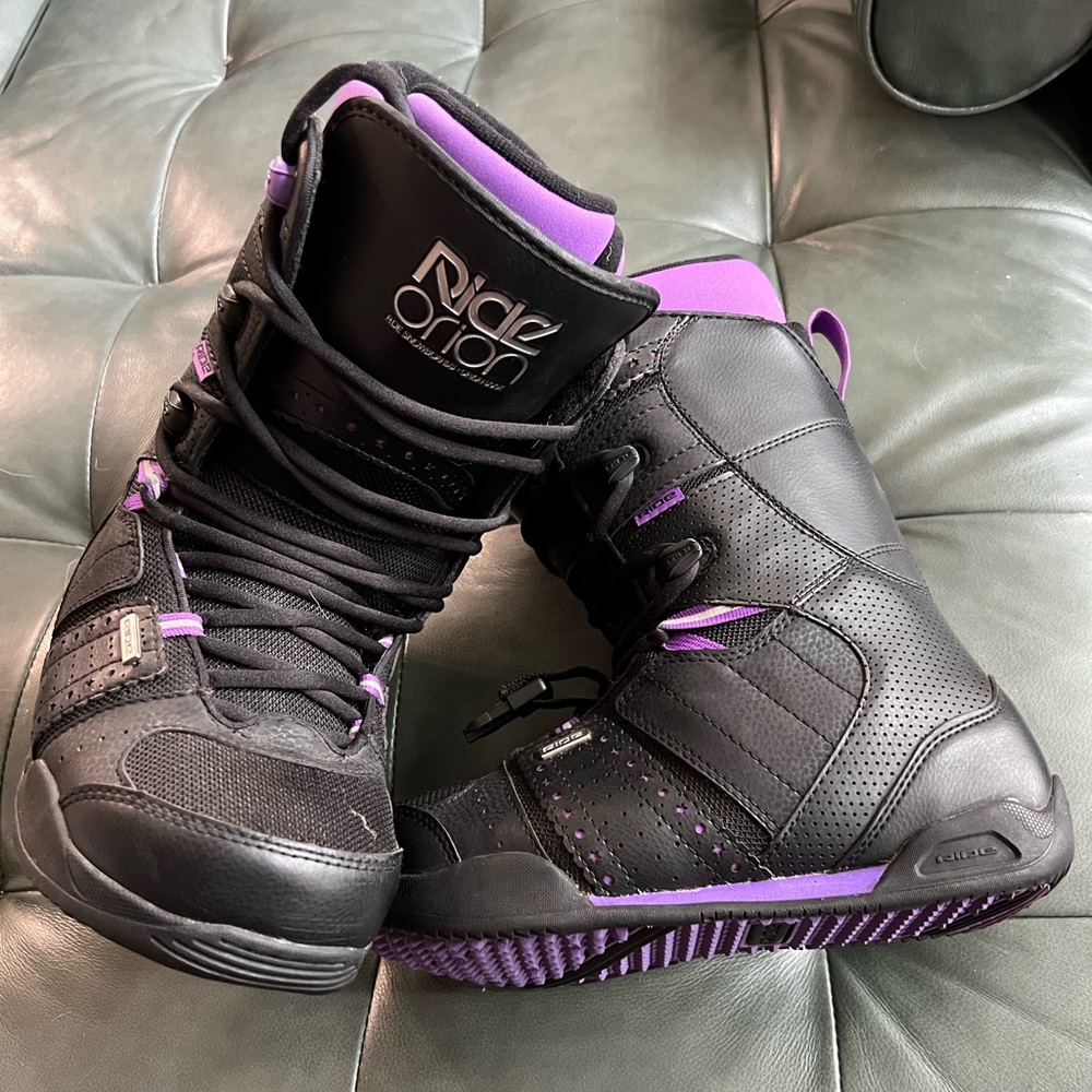 Ride Orion Women’s Snowboard Boots US Size 8